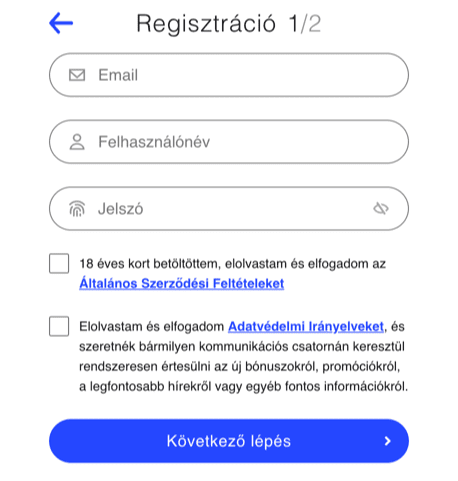 Regisztr&aacute;ci&oacute; Librabet casino